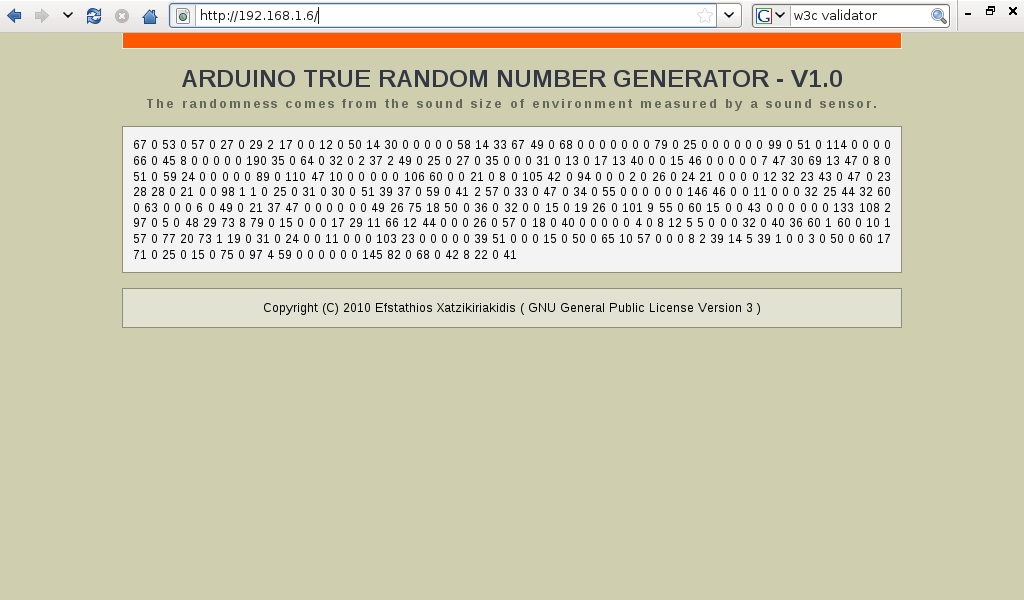 6 number generator true